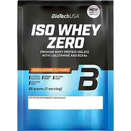 Протеїн BiotechUSA IsoWhey Zero Lactose Free Salted caramel 25 г