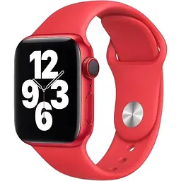 Ремінець DK CDK для Apple Watch 44mm (Series 4 / 5 / 6 / SE1 / SE2) M / L Silicone Sport Band (05531) (red)