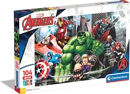 Пазл Clementoni Marvel Месники - 104 шт. 23688