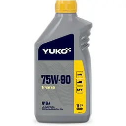 Олива трансмісійнa Yuko TRANS 75W-90 GL-4 1л (4820070240740)