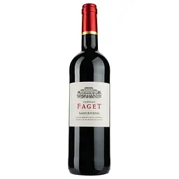 Вино Chateau Faget AOP Saint-Estephe 2017, красное, сухое, 0,75 л