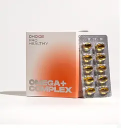 Чойс Choice Омега-3, 6, 9 OMEGA COMPLEXдля серця, мозку, суглобів і молодості шкіри, 60 капсул - мініатюра 6