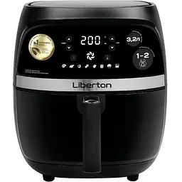 Мультипіч Liberton LAF-3206, чорний, 1300W, 3,2л, 8 програм, сенсорне керування, таймер, автовідключення, антипригарне