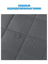 Теплоізоляційна штора на липучках Графіт H 160 x 120 см - мініатюра 6