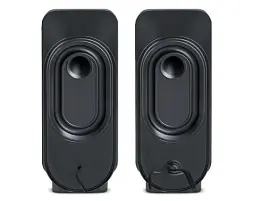Колонки 2.0 REAL-EL S-80 Black, 2 x 3 Вт, пластиковий корпус, живлення от USB, керування спереду (S-80)