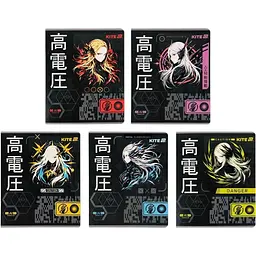 Набір зошитів Kite Anime 24 аркушів в лінію 20 шт. (K25-239)