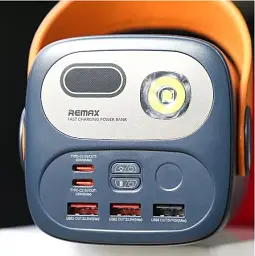 Портативна батарея для ноутбука Remax RPP-100 60000mAh Power Bank 100W+22.5W PD+QC Grey - мініатюра 6
