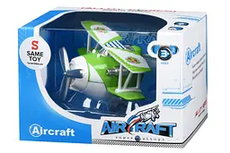 Літак Same Toy Aircraft, зі світлом та музикою, зелений (SY8012Ut-4) - мініатюра 4
