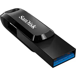 Флешка SanDisk USB 3.1 Ultra Dual Go Type-C 128Gb (150 Mb/s) - мініатюра 2