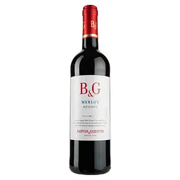 Вино Barton&Guestier Merlot Reserve, червоне, сухе, 13%, 0,75 л