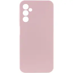 Чохол Silicone Cover Lakshmi Full Camera (AAA) для Samsung Galaxy A24 4G Рожевий / Pink Sand