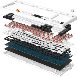 Клавіатура GamePro MK170W Red Switch White [121469] - мініатюра 15