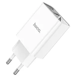 МЗП Hoco C100A with digital display PD20W+QC3.0 (1USB-A/1C) White - мініатюра 4