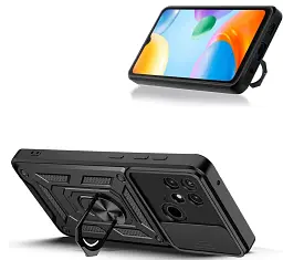 Панель BeCover Military для Xiaomi Redmi 10C Black (707425) - мініатюра 5