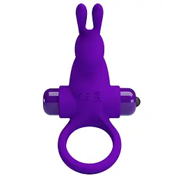 Ерекційне кільце - Pretty Love Vibrant Penis Ring I Purple - мініатюра 2