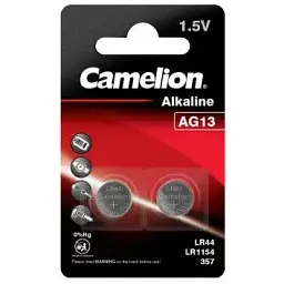 Батарейка Camelion AG13 / LR44 Alkaline х 2 Camelion (AG13-BP2)