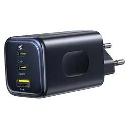 МЗП Baseus PicoGo AE11 Fast Charger 100W (1USB-A/2C) (E01214) Cosmic Black - мініатюра 4