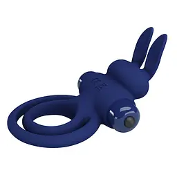Ерекційне кільце з вібрацією PRETTY LOVE Powerful ring, 10 vibration functions PRETTY LOVE BI-210206-3 100226 - мініатюра 6