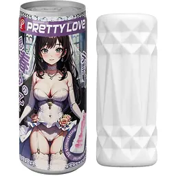 Мастурбатор Pretty Love Super Soft 3D Stimulating 9 см білий