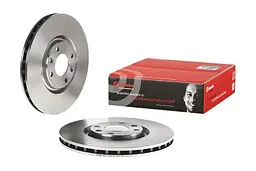 Диск гальмівний вентильований Peugeot 308 I-II, 208 I-II, 5008 I 04-25р Brembo (09.A185.14) - мініатюра 2