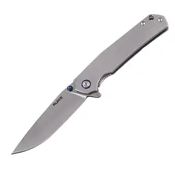 Ніж складаний туристичний Ruike P801-SF, (8.6 см) 14C28N / 3cr14n сірий