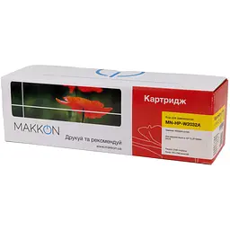 Картридж Makkon для HP W2032A (415A) yellow (MN-HP-W2032A) - мініатюра 3