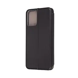 Чехол-книжка для Motorola G34 5G/G45 5G, G-Case, черный, кожаный чехол-книжка из экокожи (PU) и TPU, с магнитом, с подставкой и вместительным кардхолдером, противоударный, защита всего корпуса, ArmorStandart (ARM73897) - мініатюра 2