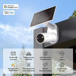 Комплект TP-Link Wi-Fi камера + сонячна панель Tapo C460 KIT - мініатюра 5