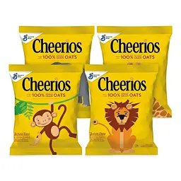 Сухий сніданок General Mills Cheerios Breakfast Cereal Pouches 1шт, 26г - мініатюра 2