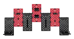 Настінна дошка-органайзер OfficePro WO1080B Black/Red - мініатюра 2