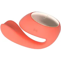 Смарт-вібратор Lelo Ida Wave Coral Red вагінально-кліторальний стимулятор із технологією WaveMotion
