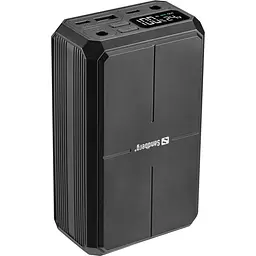 УМБ Sandberg 27000mAh Laptop DC12–24v 84W,100W PD, QC3.0, USB-A, 2xDC, 2xUSB-C, QI-10W, PowerThru - мініатюра 3