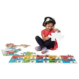 Мега-пазл Melissa&Doug Числа/Ферма, 24 елементи (MD31002) - мініатюра 4