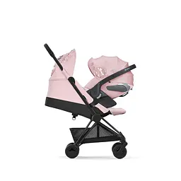 Прогулянкова коляска Cybex Coya Matt Simply Flowers Pink рожева (695263) - мініатюра 4
