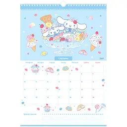 Календар Kite планер настінний Hello Kitty 2026 рік (HK26-440) - мініатюра 9
