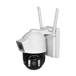 IP PTZ-відеокамера автономна з WiFi та сонячною панеллю 3Mp+3Mp Light Vision VLC-9530WIA/2C (Solar) f=4mm, на акумуляторних батареях (75-00294) - мініатюра 9