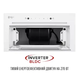 Витяжка повновбудована Perfelli Design Filini 5 Bianco Silenzio - мініатюра 5