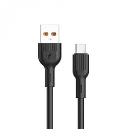 Кабель SkyDolphin S03T USB - USB Type-C (M/M), 1 м, Чорний (SDUSB-000418)