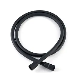 Шланг для душу Koer KB-0804-150-05 силіконовий 150 см чорний KR4810, Чорний матовий