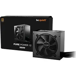 Блок живлення 550 Вт, Pure Power 12, Black, 80+ Gold be quiet! teh0028810 - мініатюра 4