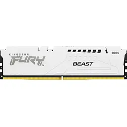 Модуль пам'яті для комп'ютера DDR5 32GB 5600 MHz Beast White Kingston Fury (ex.HyperX) (KF556C36BWE-32) - мініатюра 1