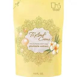 Крем-мило рідке TI AMO CREMA 450мл дой-пак З екстрактом плюмерії