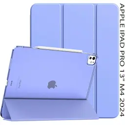 Чохол до планшета BeCover Tri Fold Hard Apple iPad Pro 13" M4 2024 Purple (711733)