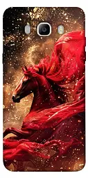 Чохол Demsky Red sparkles Horse для Samsung J710F Galaxy J7 (2016)