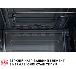 Електрична піч Perfelli Classic 37 Grey - мініатюра 13
