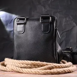 Чоловіча шкіряна сумка SHVIGEL 22х24х4 см sum0022393 - мініатюра 8
