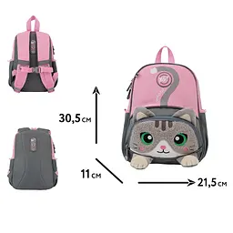 Рюкзак дитячий YES Kitten Meow K-34 - мініатюра 2