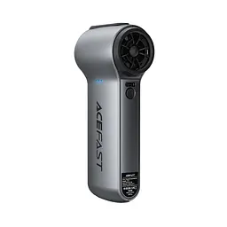 Вентилятор ACEFAST YF3 powerful handheld fan Metal Grey - мініатюра 3