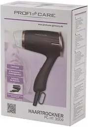 Фен Profi Care PC-HT 3009 Brown - мініатюра 3
