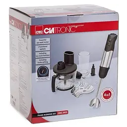 Блендер Clatronic SM 3455 Black - мініатюра 3
